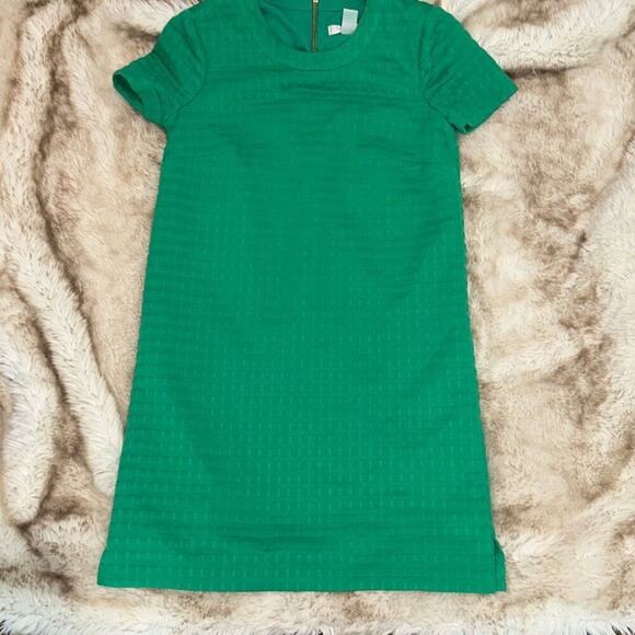 London Times Petite Green Checkered Shift Dress | Sz 4P - Picture 3 of 7